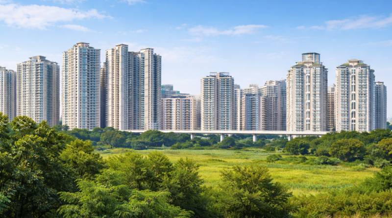 Noida की high-rise housing societies जहां maintenance और electricity charges पर GST notices से residents की चिंता बढ़ी