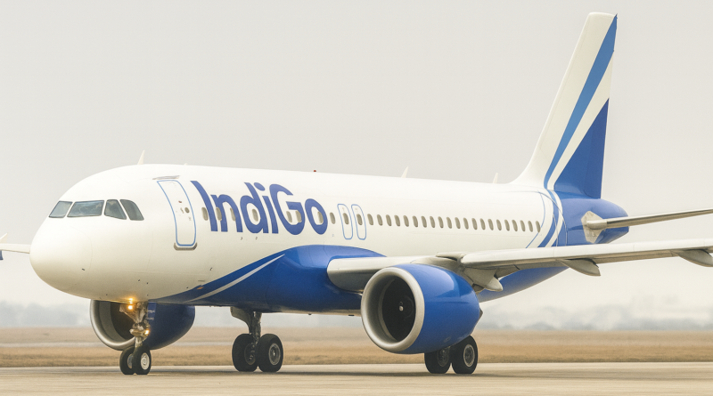 IndiGo aircraft during operational crisis as DGCA takes action and suspends flight operation inspectors